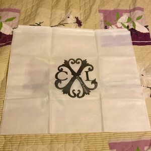 Christian Lacroix white dust bag